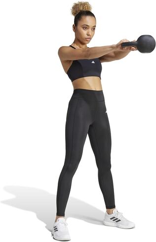 حمالة صدر Powerimpact لدعم التدريب للسيدات من adidas، أسود، (متوسط) A/B in Saudi Arabia