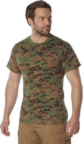 Rothco 22700 100% Cotton Camo T-Shirt Color : City Camo,Size : 3XL in Saudi Arabia