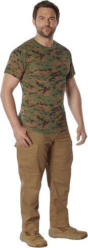 Rothco 22700 100% Cotton Camo T-Shirt Color : City Camo,Size : 3XL in Saudi Arabia