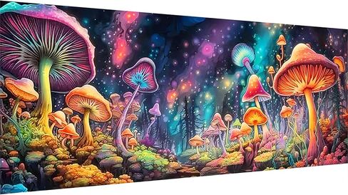 YALKIN 5D Diamond Painting Kits for Adults, Large Diamond Art Kits Full Drill Diamond Painting Kit for Adult Beginners, DIY Crystal Picture Art for Home Wall Decor 30x90cm/12x35in in Kuwait