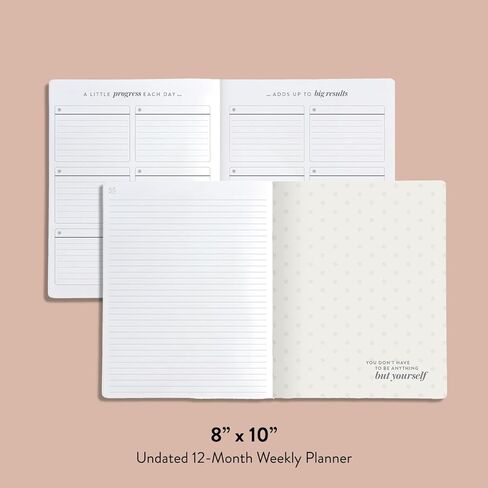Erin Condren 2025 Softbound Life Planner (Jan - Dec 2025), A5 12-Month Weekly & Monthly Planner Journal, Horizontal Layout, Soft Cover, Layflat Binding, Bold Blooms Cover & Interior Design in Kuwait