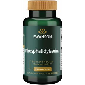 سوانسون فوسفاتيديل سيرين 100 ملليجرام 90 كبسولة هلامية in Kuwait