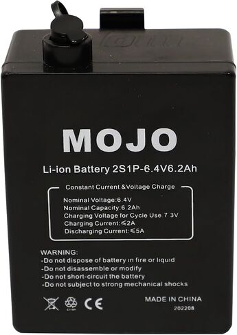 MOJO Outdoors Mallad Replacement 6-Volt Rechargeable Battery/Charger for Decoys and Duck Hunting in Saudi Arabia