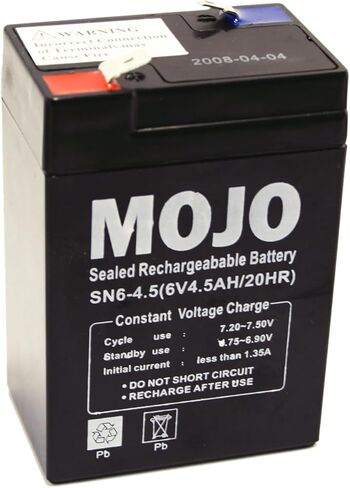 MOJO Outdoors Mallad Replacement 6-Volt Rechargeable Battery/Charger for Decoys and Duck Hunting in Saudi Arabia