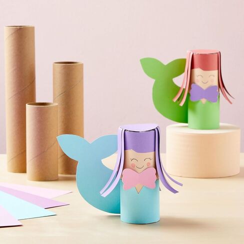 Bright Creations 36 Brown Empty Paper Towel Rolls, Cardboard Tubes for Crafts, DIY Classroom Projects (1.6 x 5.9 in) in Saudi Arabia
