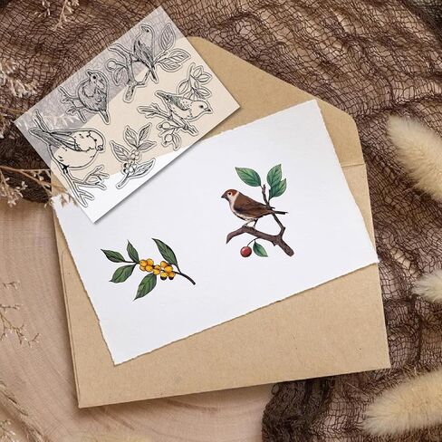 CRASPIRE Stain Background Clear Rubber Stamp Vintage Transparent Ink Spill and Splatter Silicone Seals Stamp Retro for Journaling Card Making DIY Scrapbooking Handmade Photo Album Notebook Decor in Kuwait