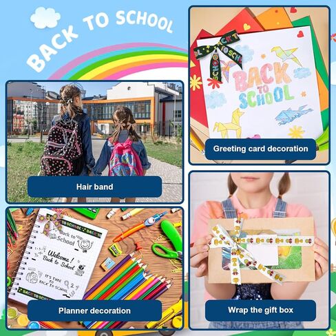 6PCS 3/8" Paw Print Ribbons Grosgrain Black White Dog Paw Print Ribbons for Wrapping Gift 15 Yard, Paw Print Decor Ribbon for Pet Dog Lover Birthday Party Decoration Gift Wrapping DIY Supplies in Kuwait