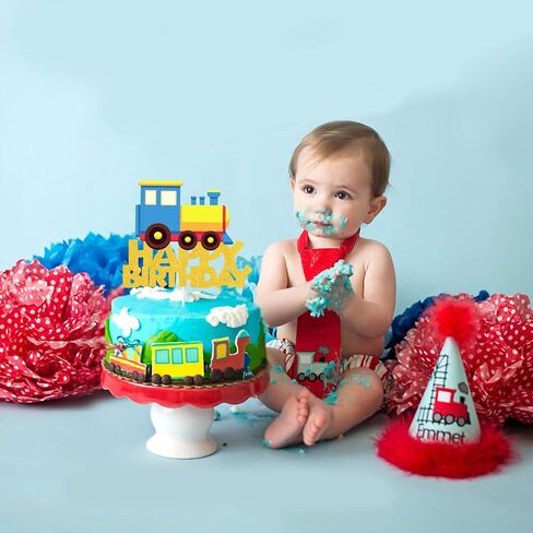 Airplane Happy Birthday Cake Topper,Airplane Aircraft Plain Travel Themed Party Decorations for Kids Birthday Party Baby Shower in Kuwait