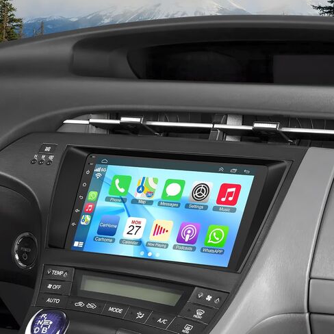 4G+64G Car Radio Stereo for Toyota RAV4 2013-2018, Wireless Carplay&Android Auto with Android 12 Support Bluetooth/Voice Control/GPS/WiFi/Back-up Camera/SWC/FM, 10.1 Inch IPS Touch Screen in Kuwait
