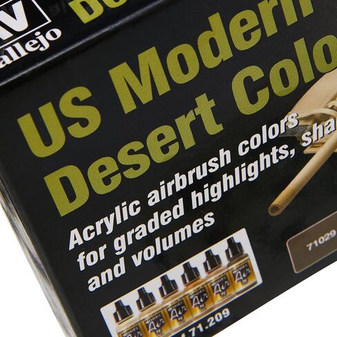 مجموعة Air Model Jate - الولايات المتحدة Merdc Desert Colors ، 17 مل (حزمة 6) in Kuwait