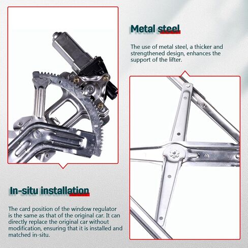 FINDAUTO Power Window Regulator Front Right Passenger Side with Motor fits for 2007-2011 for Honda CR-V Without Express Up and Down 72210SWAA01 748-161 in Saudi Arabia