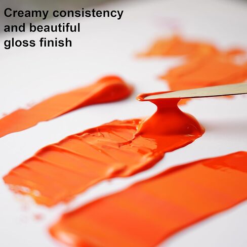 AUREUO Iridescent Acrylic Paint, 8 Colors x 0.71 Fl Oz / 21ml Pearlescent Acrylic Paint Set, Glitter Paint for Canvas, Rocks, Wood, Fabric, Ceramic - Art Paints for Painting in Kuwait