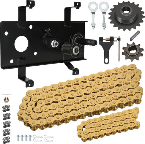 مجموعة غطاء مجموعة عمود الدراجة الصغيرة متوافقة مع كولمان CT200U CT200U-EX BT200X Axis M200 Baja Warrior MB200 196cc 212 200cc 6.5HP أجزاء محرك Powersports 420 سلسلة وضرس in Kuwait