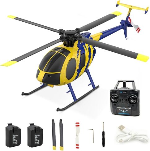 RC ERA C184 MD500 RC Helicopter ، 2.4G 4CH 4CH-PROPELLER RC HELICOPTER مع 6 محاور GYRO و One-IDEAL in Kuwait
