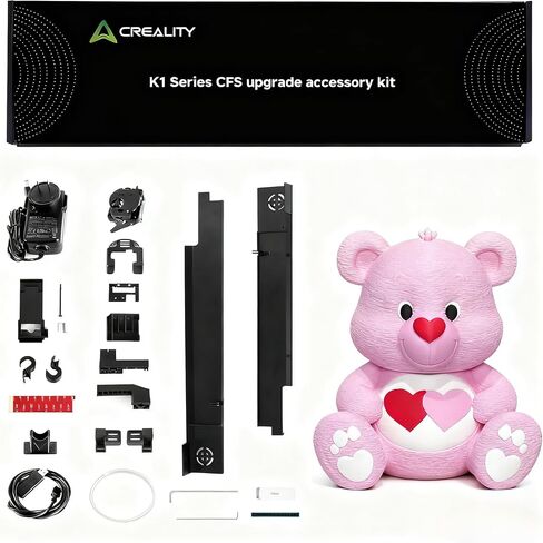 مجموعة فوهات Creality K1C Unicorn سريعة التبديل (4 قطع) - طباعة عالية التدفق، فتحات متعددة (0.4 مم، 0.6 مم، 0.8 مم)، فوهات نحاسية وفولاذية صلبة لـ Ender-3 V3، Ender 3 V3 Plus in Kuwait