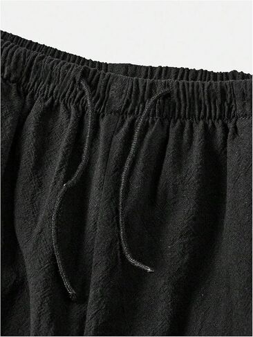 SHENHE Girl's Wide Leg Baggy Pants Drawstring Summer Boho Beach Palazzo Pants with Pockets in Saudi Arabia