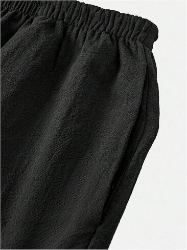 SHENHE Girl's Wide Leg Baggy Pants Drawstring Summer Boho Beach Palazzo Pants with Pockets in Saudi Arabia