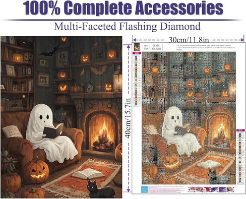 Inspirational Diamond Painting Kits for Adults-5D Diamond Art for Beginners, DIY Diamond Painting Art Crafts, for Decorating Home Walls and Gifts 12X16Inch in Kuwait