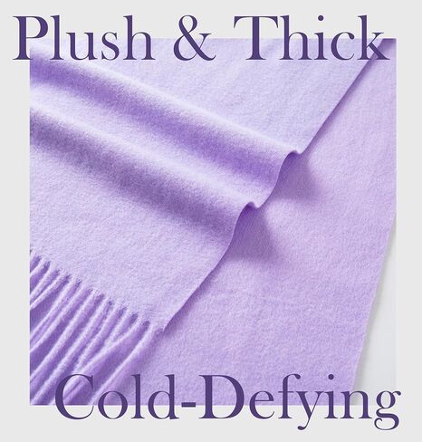 CALVIN & OLIVIA Ultra-Soft Winter Cashmere Feel Scarf Plaid Multi-Color Warm Long Unisex Winter Scarves Perfect Holiday Gift for Women Men Black Blue Brown Camel in Saudi Arabia