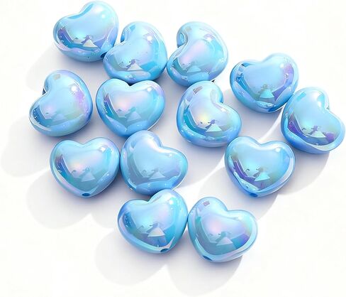 30 PCS Candy Color Color acrylic beads ، حبات ملونة مرسومة باليد ، حبات بلاستيكية فضفاضة لطيفة ، سوار هاتفيس داي دبوس محمول بالسيارة مجوهرات معلقة ، مواد ديني ديي (نجمة) in Kuwait