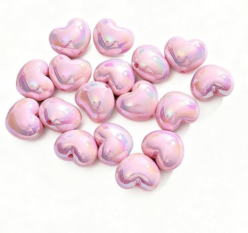 30 PCS Candy Color Color acrylic beads ، حبات ملونة مرسومة باليد ، حبات بلاستيكية فضفاضة لطيفة ، سوار هاتفيس داي دبوس محمول بالسيارة مجوهرات معلقة ، مواد ديني ديي (نجمة) in Kuwait
