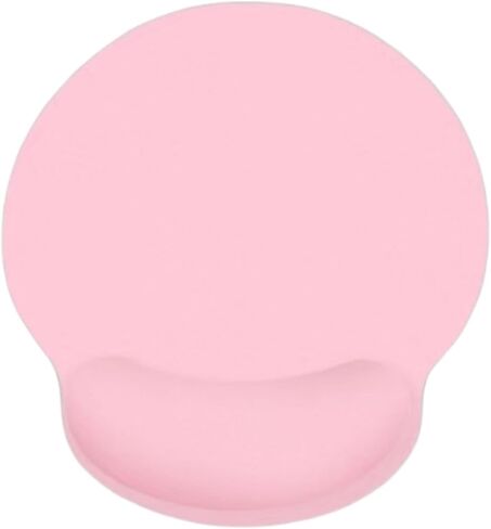 Mouse Pad with Wrist Rest, Comfortable Memory Foam Mouse Mat Gaming Pad with Wrist Support Pain Relief Mouse Pad for Office Computer Laptop Typist Gamer (Black) in Saudi Arabia