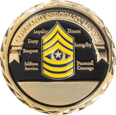 United States Army Sergeant First Class Non-Commissioned Officer Rank Challenge Coin in Kuwait