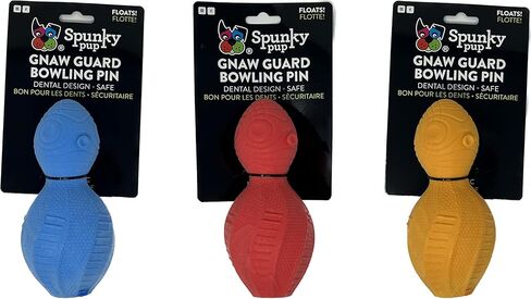 Spunky Pup Gnaw Guard Foam Dog Toy | Strong Dental Chew Toy | Promotes Healthy Teeth & Gums | Large Ring in Kuwait