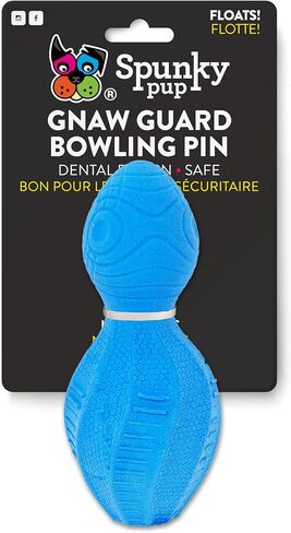 Spunky Pup Gnaw Guard Foam Dog Toy | Strong Dental Chew Toy | Promotes Healthy Teeth & Gums | Large Ring in Kuwait