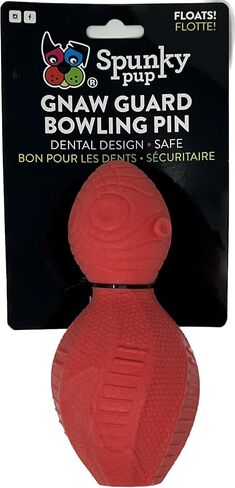 Spunky Pup Gnaw Guard Foam Dog Toy | Strong Dental Chew Toy | Promotes Healthy Teeth & Gums | Large Ring in Kuwait