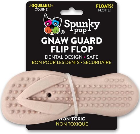 Spunky Pup Gnaw Guard Foam Dog Toy | Strong Dental Chew Toy | Promotes Healthy Teeth & Gums | Large Ring in Kuwait