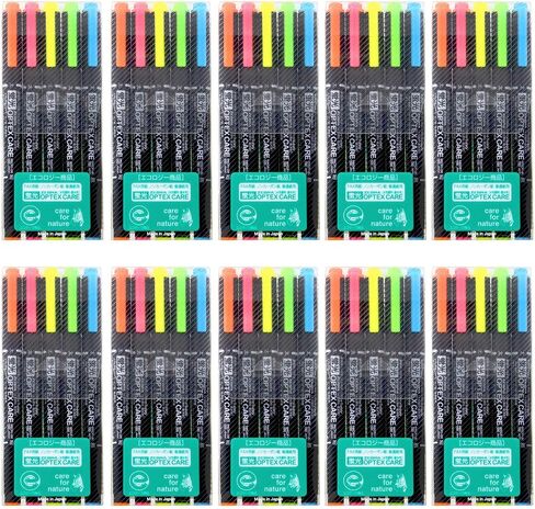 ZEBRA B-WKCR1-PU Highlighter, Optex Care, Purple, 10 Pens in Kuwait