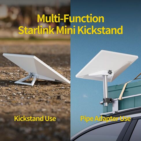 Starlink Mini Tripod Adapter, Starlink Mini Tripod Mount, 1/4"~20 Threaded Tailored for Mini Starlink Common Size Tripod Mounting Accessory Kit in Kuwait