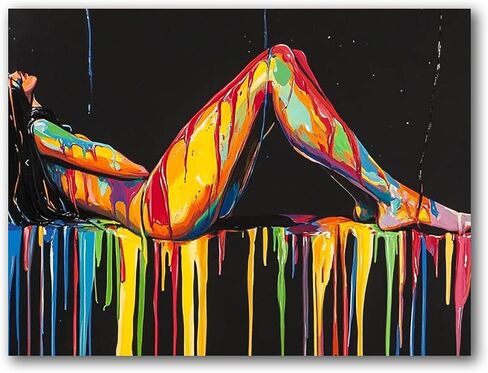 Ginfonr DIY 5D Diamond Art Kits for Adults, Woman Diamond Painting for Adults, Diamond Art Flower Full Drill, Diamond Art Kits Embroidery Rhinestone Craft for Home Wall Decor 12 * 16 Inch in Kuwait