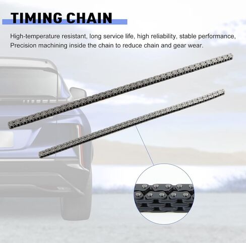 Timing Chain Kit Fits for Nissan-Titan Armada NV2500 NV3500 Pathfinder 5.6L V8, for Infiniti-QX56 M56 QX80 Q70 QX70 QX80 5.0L/5.6L Engine Timing Chain Set in Kuwait