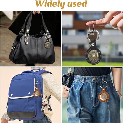 Leather Coin Holder Keychain, Waterproof and Scratchproof Coin Protector for Commemorative Coins, Collectible Display, Gifts, and Daily Carry Accessory in Kuwait