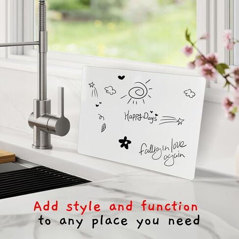 12 Small Dry Erase Board for Kids - White Board for Kids, Students and Teachers | Durable, Portable Kids Mini Whiteboard | Double Sided Small White Boards | Lined and Plain, 9"x12" in Kuwait