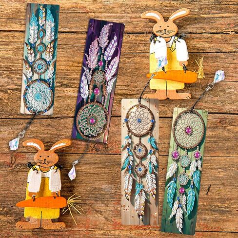 4 PCS Diamond Art Bookmarks for Adults Diamond Painting Bookmarks Diamond Painting Bookmark Kits Diamond Art Book Marks Diamond Painting Book Marks Diamond Art Bookmark Kits Cat in Kuwait