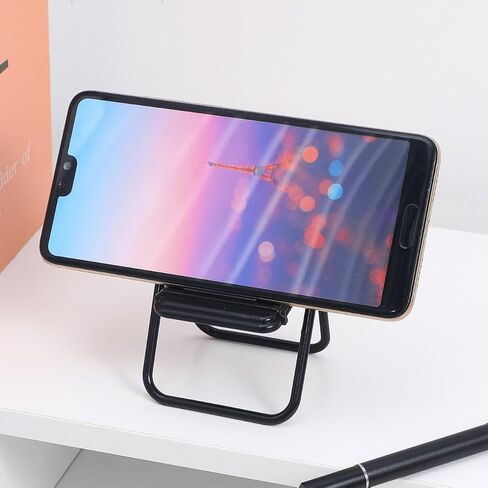 12pcs كراسي قابلة للطي صغيرة ، كرسي دمية أثاث دمية ميني ، كراسي قابلة للطي مصغرة ، حامل حامل للهاتف الخلوي مضحك ، كرسي بلاستيكي مصغر ، لتزيين الدمية in Kuwait