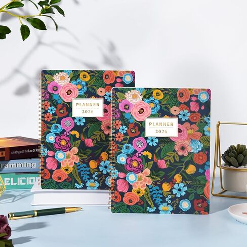 2025-2026 Planner - 2025-2026 Planner Weekly and Monthly, Jul. 2025 - Jun. 2026, Calendar/Organizer 25-26, 9" x 11", Premium Paper, Twin-wire Binding in Kuwait