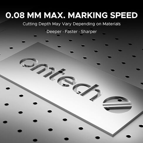 OMTech 60W MOPA Fiber Laser Marking Machine with LightBurn and Rotary Axis, MOPA Laser Engraver with 7"x7" Work Area for Color Marking, JPT Laser Etching Machine for Metal Jewelry Aluminum Steel More in Saudi Arabia
