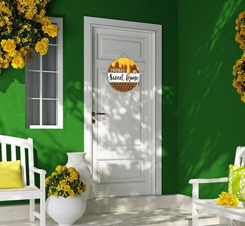 D4DREAM Hello Winter Door Sign Snowman Winter Decorations Welcome Sign for Front Door Christmas Winter Welcome Door Sign Winter Wreaths Hanger for Christmas Front Door Porch Home Indoor Outdoor Decor in Saudi Arabia