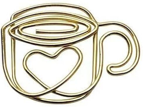 قهوة حبوب القهوة Paperclip Coffee Bean Paper Clips Coffee Bean مقدمة ، مقطع ، مربعات الورق على شكل جافا لمحبي القهوة ، مقهى هدايا ، بطاقات بريدية ، ديكور مدرسة مكتب (120 صورة) in Saudi Arabia