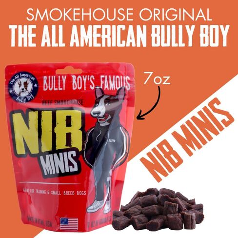 حلوى لحم البقر الشهيرة من Bully Boy | خالي من القمح أو الذرة أو الصويا أو الغلوتين | آمن، صحي، وعالي البروتين | مع لحم البقر المحمص البطيء والمدخن | صنع في يوتا | 6 أونصة - عبوة واحدة in Saudi Arabia