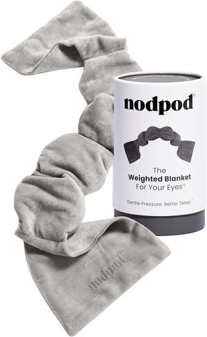 Nodpod Gentle Pressure Sleep Mask | Patented Light Blocking Design for Sleeping, Traveling & Relaxation - Black Onyx in Saudi Arabia