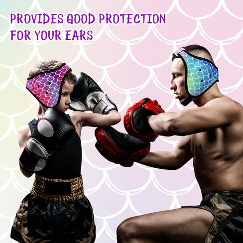 Wrestling Headgear for Adults Soft Grappling Headgear Adjustable Wrestling Ear Guard Wrestling Protective Headgear in Kuwait