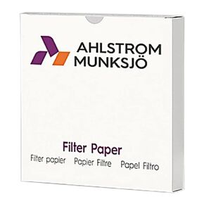 Ahlstrom 1510-0425 Borosilicate Glass Microfiber Filter Paper, 0.7 Micron, Slow Flow, Grade 151, 4.25cm Diameter (Box of 100)