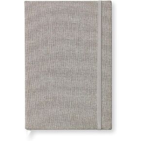 Portage Lined Hardcover Aesthetic Notebook Writing Journal – Bleed-Proof Paper Notepad for Journaling, High GSM, A5 Notebook, Cream Pages - Oatmeal, 6 x 8.5 Inches, 224 Pages