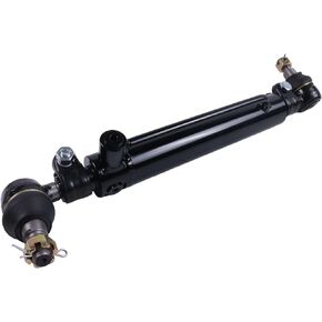 DUDSN 2WD Power Steering Cylinder D128454 D84800 234447A1 234466A1 Compatible with Case Backhoe Loaders 480B 480C 480D 480E 480F 480LL 580C 580D 580SD 580SE 584D 584E 585D 585E 586D 586E