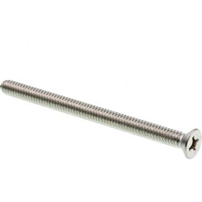 Prime-Line 9002125 Machine Screws, Flat Head, Phillips Drive, 1/4 In.-20 X 3-1/2 In., Grade 18-8 Stainless Steel (15 Pack) in Kuwait